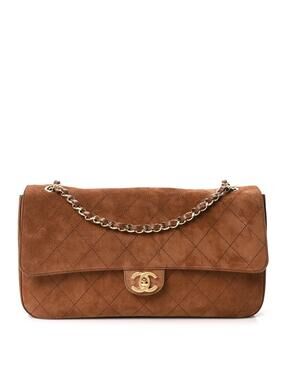 Chanel Suede Calfskin Small Souplissimo #282350C13B